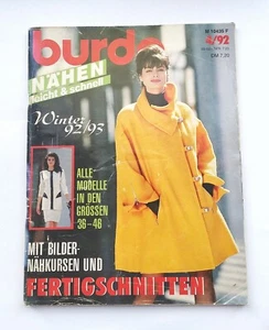 BURDA SPECIAL Nähen leicht & schnell Шить легко и быстро 4/1992 German language - Imagen 1 de 6