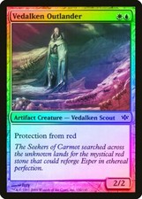 Vedalken Outlander FOIL Conflux NM Artifact White Blue Common CARD ABUGames