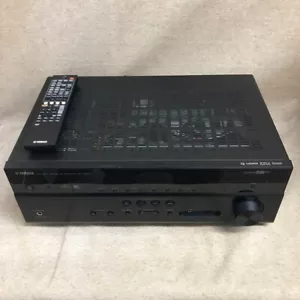 Yamaha RX-V577 AV Amplifier Home Theater Receiver Bluetooth Wi-Fi Black Tested - Picture 1 of 9