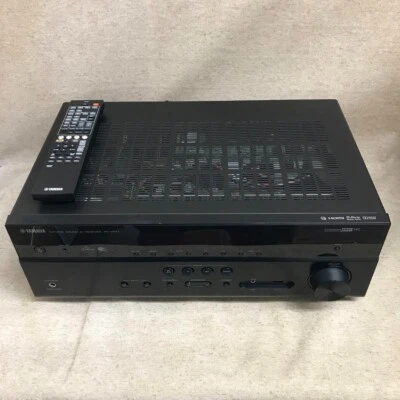 Yamaha RX-V577 AV Amplifier Home Theater Receiver Bluetooth Wi-Fi Black Tested - Image 1 of 4
