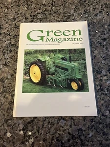 Green Magazine John Deere Enthusiasts Tractors and More 2002 October JD1 - Picture 1 of 2