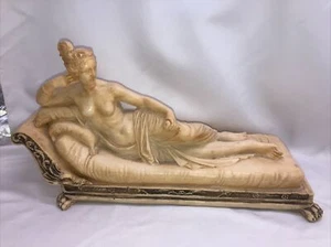 “Venus Victoria” Paolina Bonaparte Signed A Santini Sculpture 14x8x5.5 RARE - Picture 1 of 21