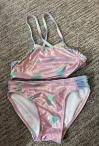 SO GIRLS BIKINI METALLIC SIZE 7/8 - Picture 1 of 1