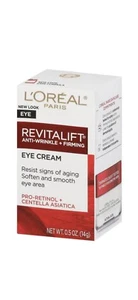 L'Oreal Paris Revitalift Anti-Wrinkle & Firming Eye Cream Fragrance Free 0.5 oz - Picture 1 of 3