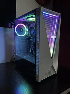 🖥️ PC Gamer – Ryzen 5 | 16 Go RAM | SSD 500 Go + 2 To | ROG STRIX | RGB | Wi-Fi - Photo 1/9