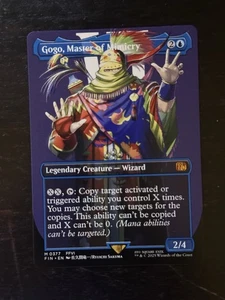 MTG Final Fantasy English Gogo, Master of Mimicry Borderless 0377 Non-Foil - Picture 1 of 2