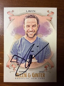 TJ Lavin Signed 2021 Topps Allen & Ginter #259 AUTO A&G BMX MTV The Challenge - Bild 1 von 1