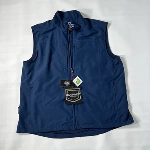 SCOTTeVEST Travel RFID 26 Pocket Blue Tec Utility Teflon Protect MENS XXL - Picture 1 of 13