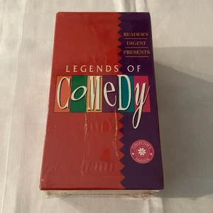 Readers Digest Legends of Comedy VHS 3 Tape Box Set Radio Film TV 1920's-60'sNEW - Picture 1 of 5