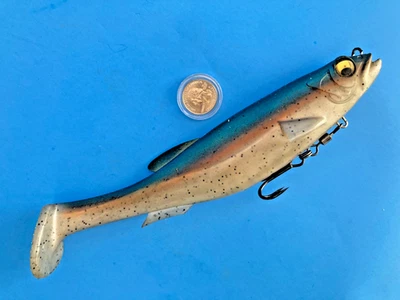 Megabass Magdraft 10 inch Swimbait FISHING LURE MUSKY BIWAKO SHAD BIG 10” PIKE - Image 1 of 4