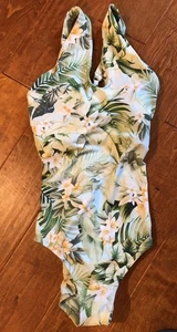 Tommy Bahama Nuevo con Etiquetas Traje de Baño Una Pieza Talla 6 Paradise Fronds Cuello Alto UPF 50 $168 - Imagen 1 de 12