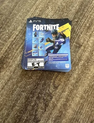 Fortnite Flowering Chaos Bundle PS5 Playstation Code Key (US) Unscratched NEW