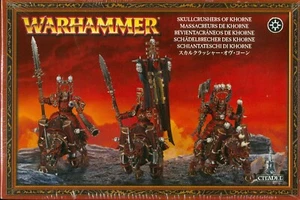Warhammer AoS Blades of Khorne Skullcrushers on 90mm Oval Bases NO BOX - Picture 1 of 1