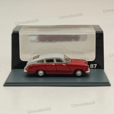 1/87 NEO SCALE MODELS Borgward Hansa 2400 Red Resin Car Limited Collection - Image 1 of 4