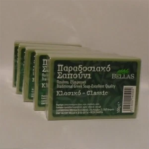 Olivenölseife Bellas klassisch grün 5x 100g traditionell hergestellt - Bild 1 von 1