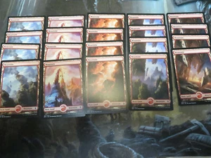 x20 Battle For Zendikar BFZ FULL ART Basic Land Set x4 von jedem Berg - MTG - Bild 1 von 1