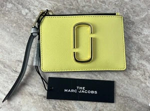 MARC JACOBS Card Case Sun Multi Yellow Blue Grey New W/tags - Picture 1 of 11