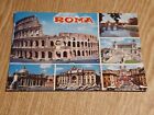 #3592 Ansichtskarte Italien Rom Roma Engelsburg Kolosseum Vatikan 14.11.83 1983