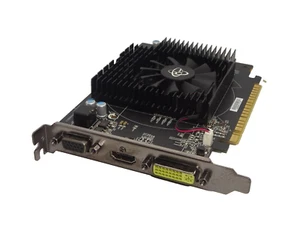 XFX GEFORCE GT 430 1GB DDR3 PCI-E GRAPHICS CARD DVI VGA HDMI #GK9570 - Picture 1 of 2