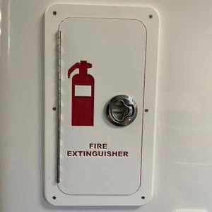 Fire Extinguisher Storage Box starboard marine boat - Picture 1 of 4