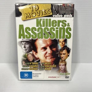 Killers & Assassins - 10 Movie - Rare DVD Aus Stock New Region 4 - Picture 1 of 3