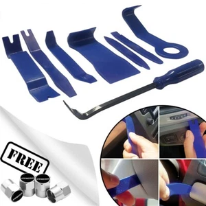 8Pcs Car Interior Audio Plastic Dash Door Panel Trim Removal Pry Tool Kit L34+CP - Picture 1 of 7
