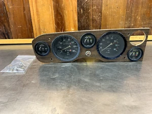 Fiat 124 Spider 1977 • Original Wooden Dashboard Panel & Gauges. Used. F5039 - Picture 1 of 13