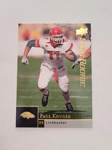 Upper Deck Star Rookie 2009 Paul Kruger RC #259 Baltimore Ravens - Imagen 1 de 2