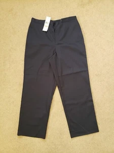 Alfred Dunner Proportioned Short Classic Fit Women's Pull-on Pants Size 12 Navy  - Picture 1 of 10