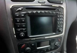 D Chrom Rahmen für Radio / Mercedes W209 - Edelstahl poliert - Picture 1 of 3