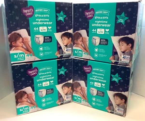 Parent's Choice Unisex Nighttime Bedwetting Underwear, Small-Medium, 176ct - Picture 1 of 4