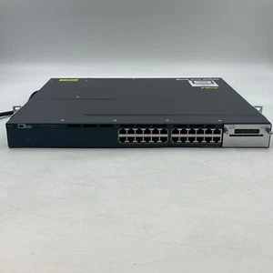 WS-C3560X-24P-S Commutateur PoE Cisco 3560X Series 24 ports avec C3KX-PWR - Photo 1/9