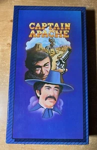 Captain Apache Lee Van Cleef, Stuart Whiteman VHS TAPE Troy Gold 1988 Viking - Picture 1 of 6