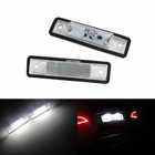 Pair For Opel Vauxhall Corsa Astra Zafira LED License Number Plate Light Canbus