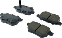 Disc Brake Pad Set-Premium Semi-Met Pads with Shims Rear Centric 300.14170