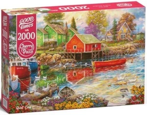 NEW Cherry Pazzi Jigsaw Puzzle 2000 Pieces 50088 Quiet Cove - Imagen 1 de 2