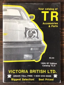 Victoria British Ltd. Katalog - TR Zubehör und Teile Ausgabe 1986 / 1987 - Bild 1 von 9