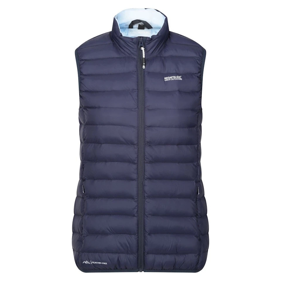 Regatta Marizion B/W Bleu Marine, gilet doudoune sans manches femme - Photo 1/1