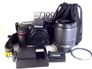 Nikon D7100 24.1MP Digital SLR Camera Body + AF-S Nikkor 18-105mm Lens Set Japan - Picture 1 of 15