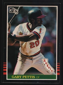 Donruss Baseball #499 1985 - Gary Pettis - California Angels 85-479 - Imagen 1 de 2