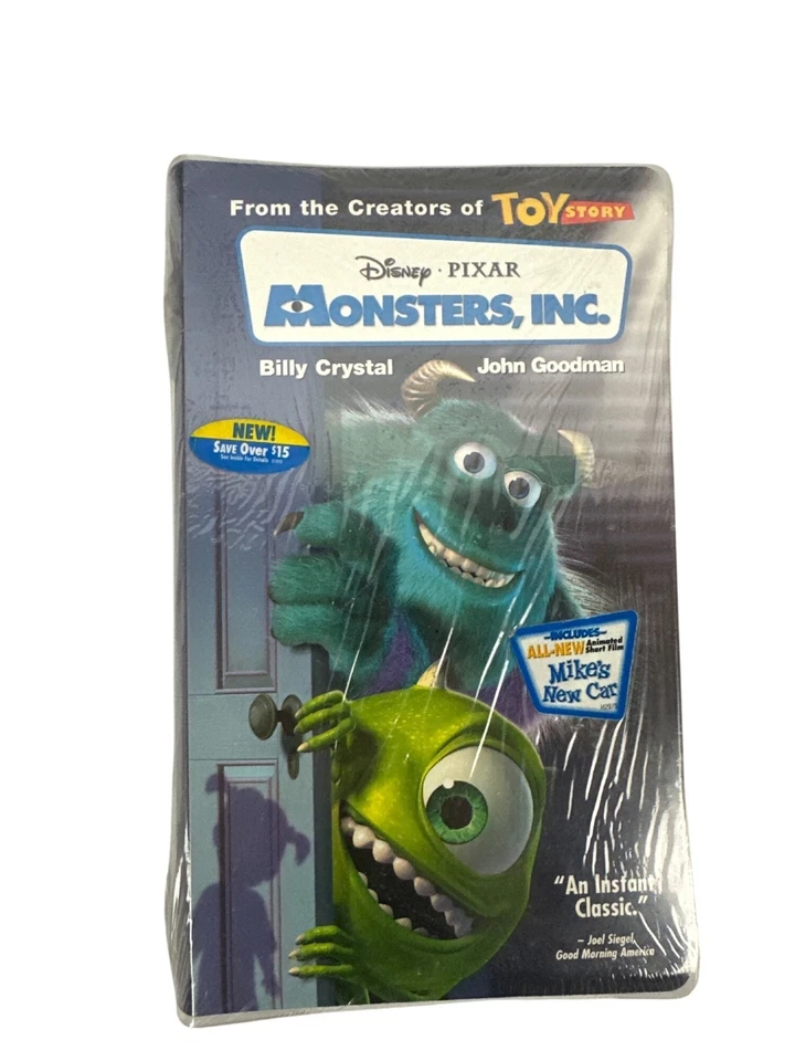 Monsters Inc. (VHS, 2001)