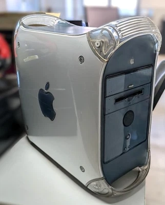 Apple Power Mac. G4 Vintage Mac M5183 PowerPC 450 MHz/ 256 MB/ 27 GB/ OSX 9- - Immagine 1 di 4