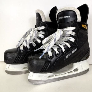 Bauer Supreme 140 Ice Hockey Skates Youth 13 Nice Blades and Laces - Picture 1 of 11