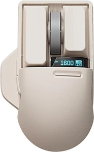 LOFREE Touch PBT Wireless Mouse with USB Receiver, Bluetooth, Tofu Version  - Picture 1 of 8