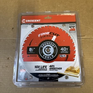 Crescent 8-1/4" x 40-Tooth FineCut Finishing Circular Saw Blade CSBFN-840 Y - Picture 1 of 2
