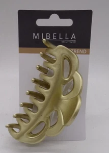 Fermaglio per capelli Mibella 286695 fermaglio per capelli zippino circa 87 mm oro metallizzato - Foto 1 di 1