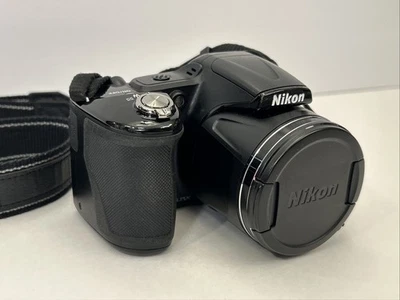 Nikon COOLPIX L830 16MP Digital Camera 34x Zoom Black -Flip LCD - Works Great! - Image 1 of 4