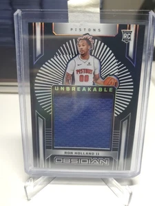 24-25 Obsidian Ron Holland Unbreakable Memorbilia  patch /249 - Picture 1 of 2