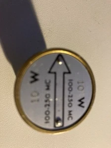 Bird 50C Plug-In Element Slug 10 watts 100-250 MHz for Bird 43 Great Condition - Picture 1 of 2