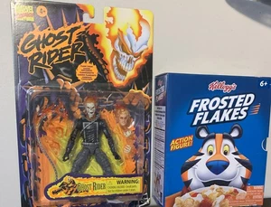 Ghost Rider & Tony the Tiger, Marvel Legends 80th Hasbro Jada Toys Frosted Flakes - Bild 1 von 7